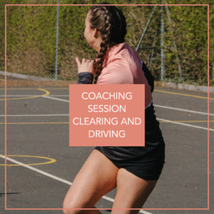 CLEARING AND DRIVING - FREE COACHING SESSION