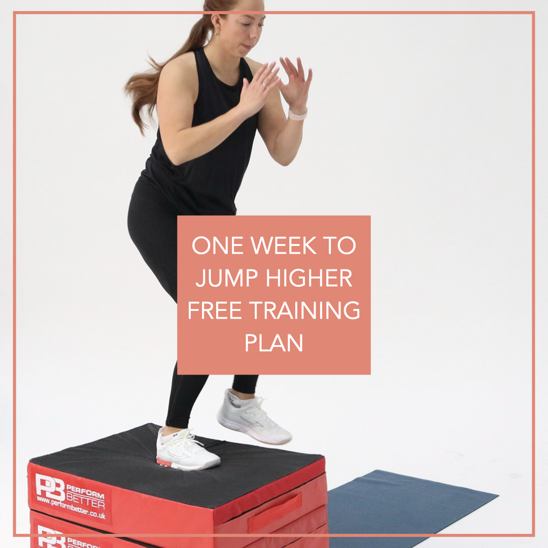 ONE WEEK TO JUMP HIGHER - FREE Training Plan